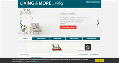 Desktop Screenshot of livingandmore.de