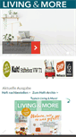 Mobile Screenshot of livingandmore.de